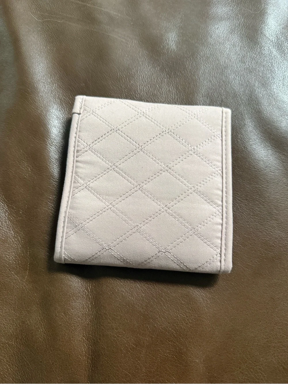 BELALIFE Quilted Light Pink Travel Jewelry and makeup Organizer
